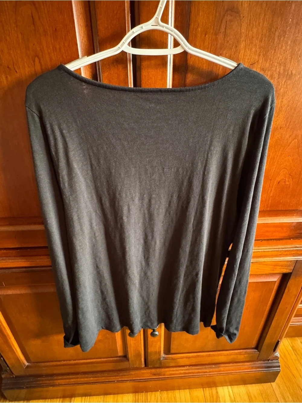 J. Crew Black Long Sleeve Tee